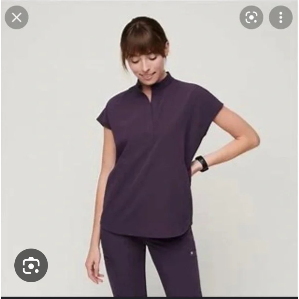 Figs Purple Shadow scrub set